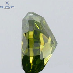 0.17 CT Oval Shape Natural Diamond Green Color VS1 Clarity (3.76 MM)