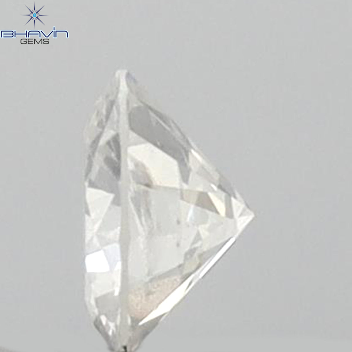 0.21 CT ラウンドシェイプ 天然ルースダイヤモンド ホワイトカラー I1 クラリティ (3.97 MM)