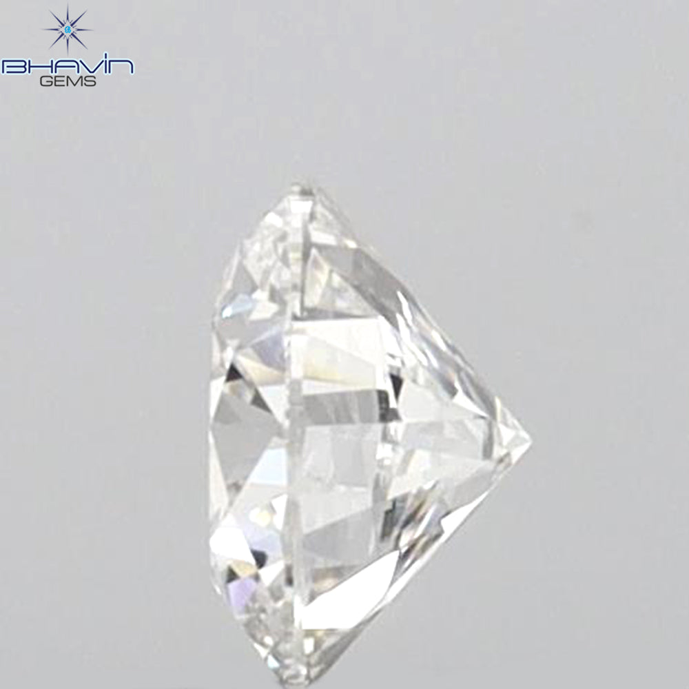 0.25 CT Round Diamond Enhanced White (D) Color VVS1 Clarity (4.06 MM)