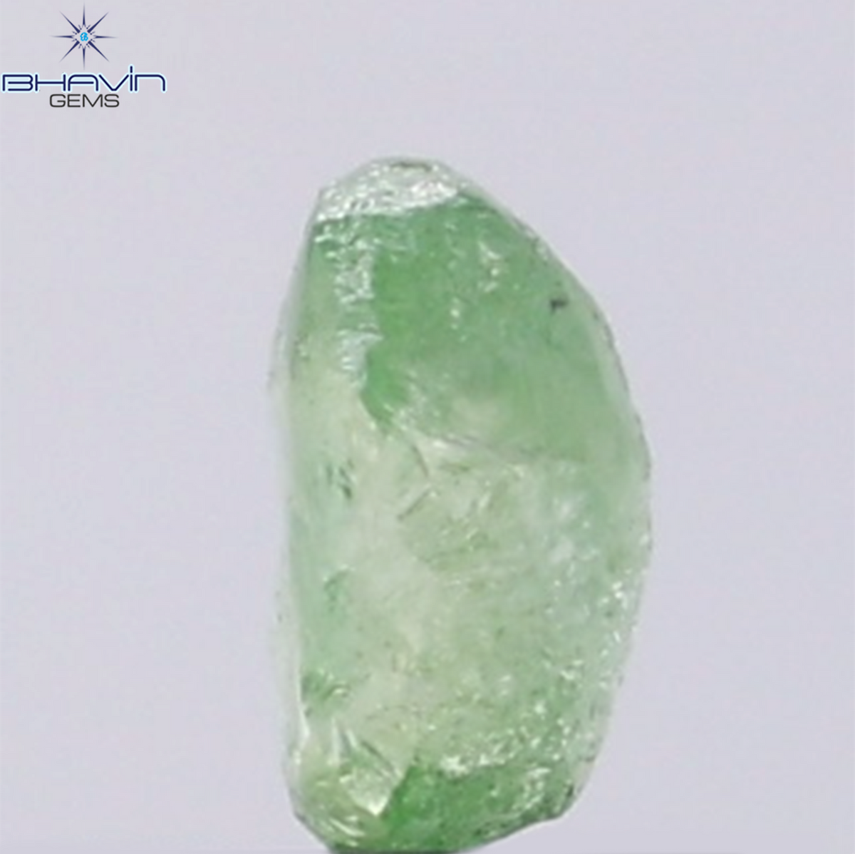 0.49 CT ラフシェイプ ナチュラル ダイヤモンド ピンク色 I3 クラリティ (4.90 MM)
