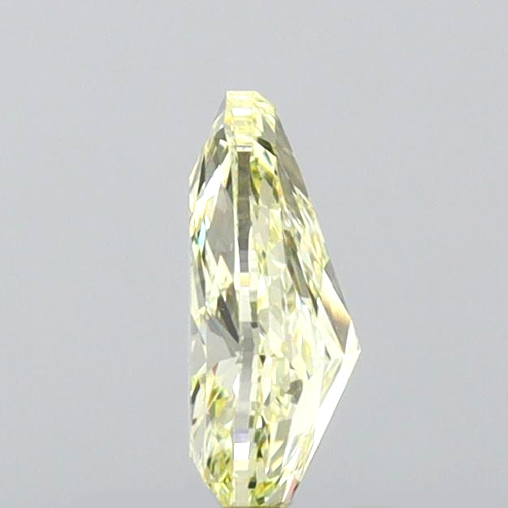 GIA Certified 0.71 CT Pear Diamond Yellow Color Natural Loose Diamond (7.35 MM)