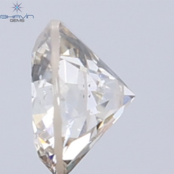 0.31 CT Natural Round Diamond Brown Color Clarity SI2 (4.32 MM)