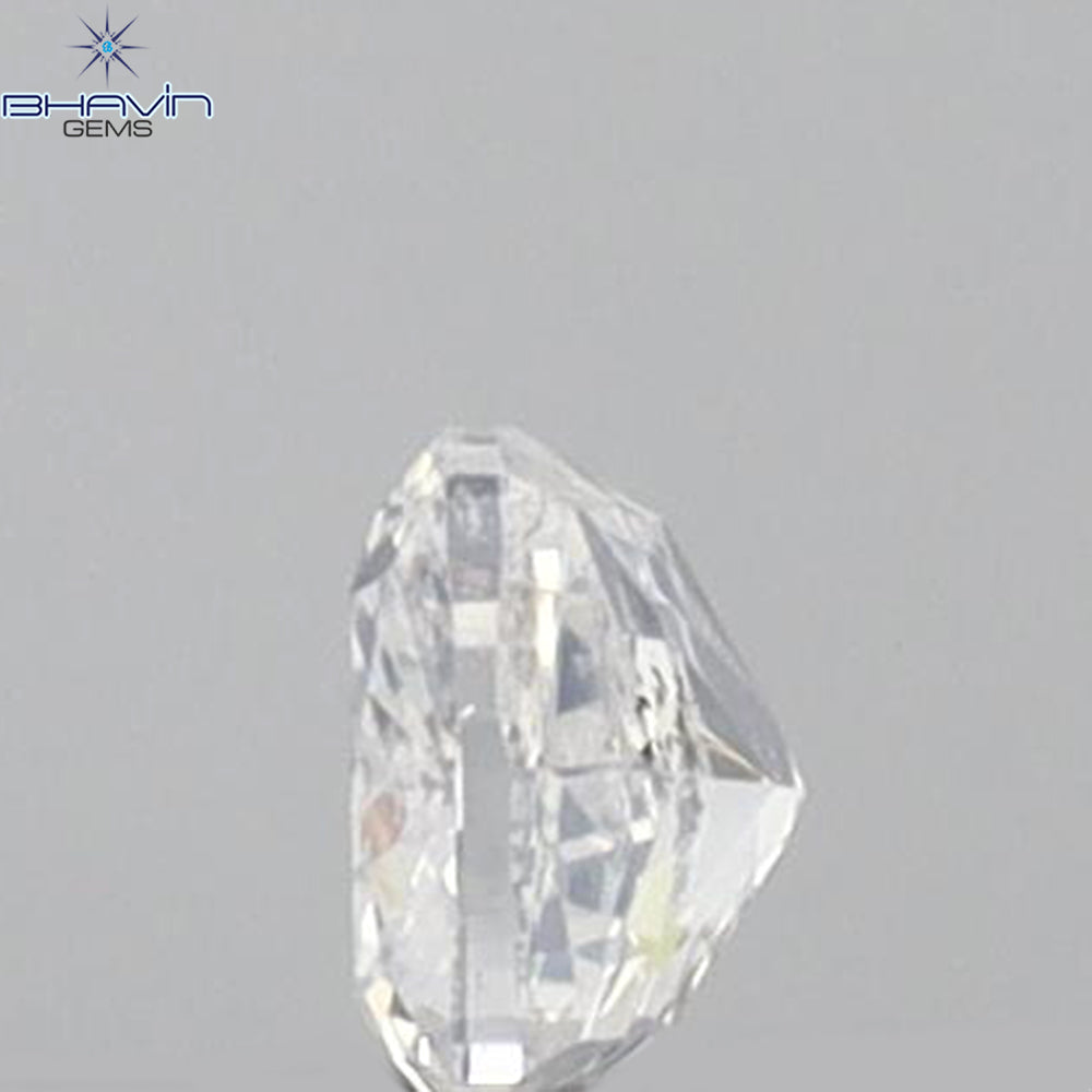 0.07 CT クッション シェイプ 天然ダイヤモンド ピンク色 I1 クラリティ (2.42 MM)