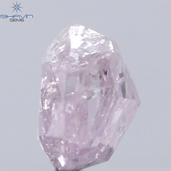 0.30 CT Radiant Diamond Natural Pink Color I3 Clarity (3.76 MM)