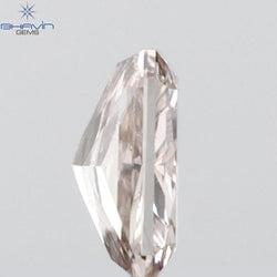 0.09 CT Radiant Shape Natural Diamond Pink Color SI1 Clarity (3.17 MM)
