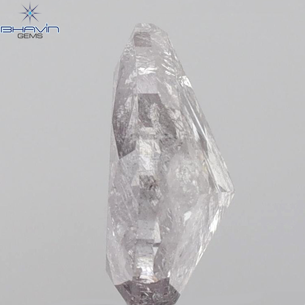2.34 CT Pear Shape Natural Diamond Pink Color I3 Clarity (9.84 MM)