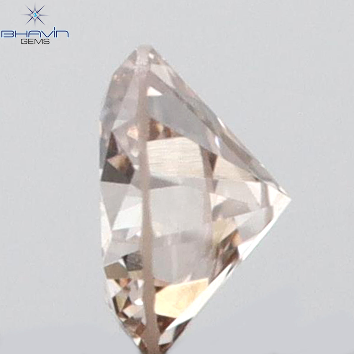 0.04 CT Round Shape Natural Diamond Pink (Argyle) Color VS2 Clarity (1.91 MM)