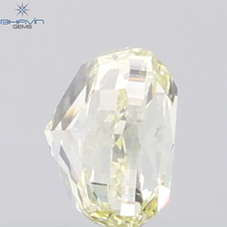 GIA認定 1.27 CT クッションダイヤモンド イエローカラー 天然ダイヤモンド VS1 クラリティ (5.97 MM)
