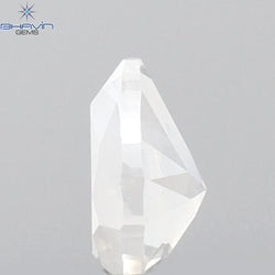 0.34 CT Pear Shape Natural Diamond White Color VS2 Clarity (4.94 MM)