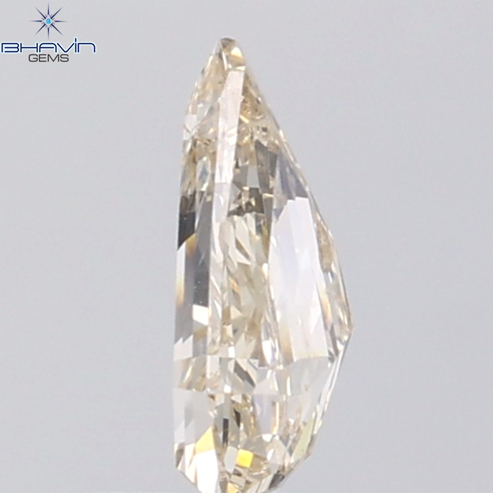 1.01 CT Shield Natural Brown Diamond SI2 Clarity (8.82 MM)