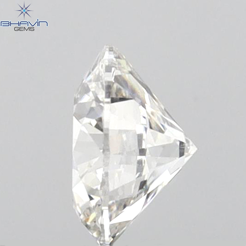 0.50 CT Round Diamond Enhanced White (D) Color VVS1 Clarity (5.04 MM)