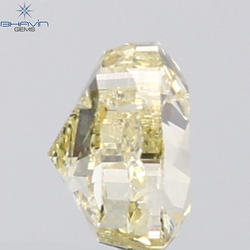 GIA認定 1.27 CT クッションダイヤモンド イエローカラー 天然ダイヤモンド VS1 クラリティ (5.97 MM)