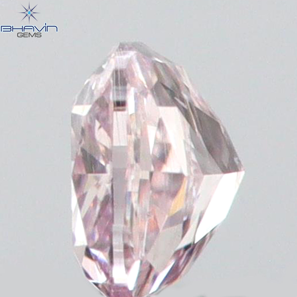 0.05 CT クッションシェイプ 天然ダイヤモンド ピンク色 I1 クラリティ (2.11 MM)