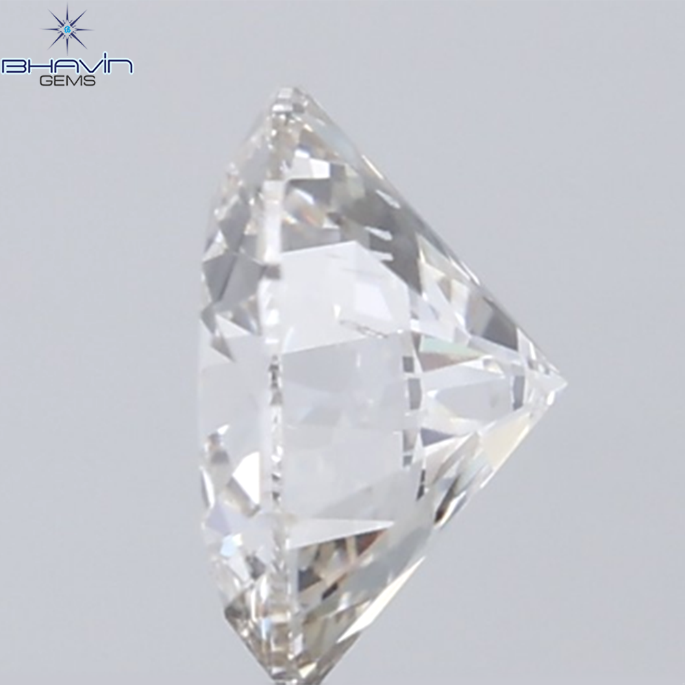 0.51 CT Round Shape Natural Diamond White Color SI Clarity (5.19 MM)