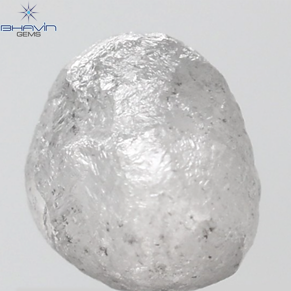 1.21 CT Rough Shape Natural Diamond White Color I3 Clarity (4.94 MM)