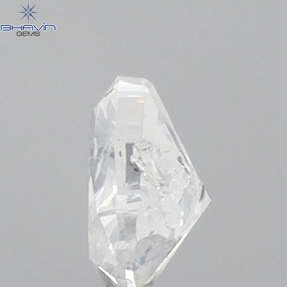 0.25 CT Heart Shape Natural Diamond White Color I1 Clarity (3.98 MM)