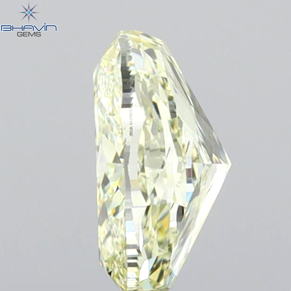 GIA Certified 1.01 CT Oval Diamond Natural Yellow Color SI1 Clarity (6.99 MM)