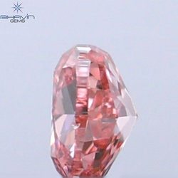 0.04 CT Heart Shape Natural Diamond Pink Color VS1 Clarity (2.18 MM)