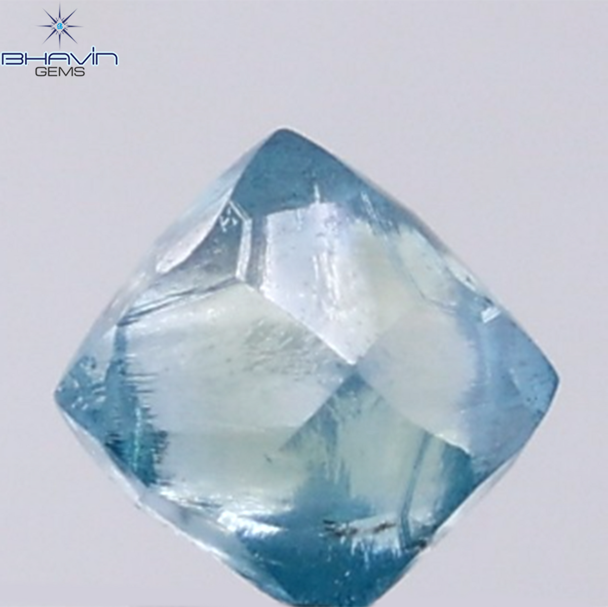 0.49 CT ラフシェイプ ナチュラル ダイヤモンド ピンク色 I3 クラリティ (4.90 MM)