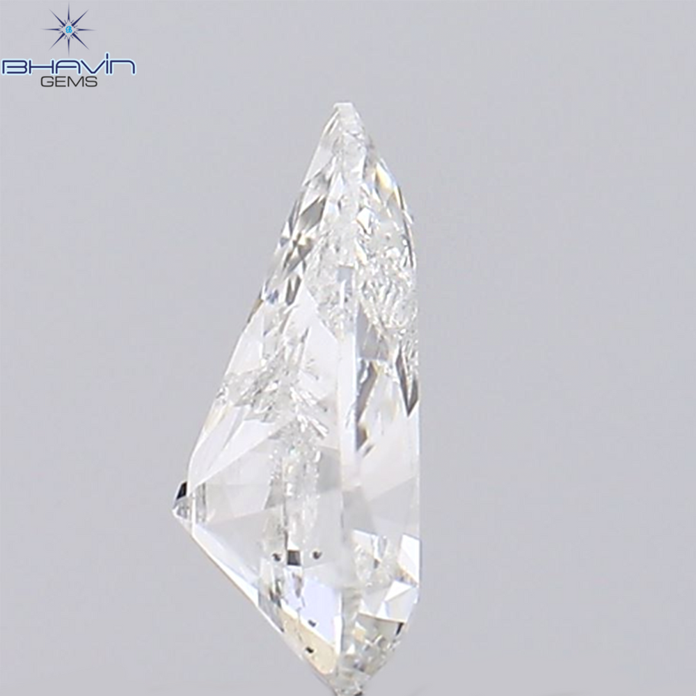 0.27 CT Pear Shape Natural Loose Diamond White Color I1 Clarity (5.50 MM)