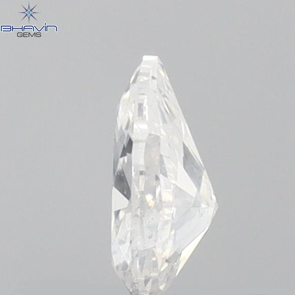 0.25 CT Pear Shape Natural Diamond White Color SI2 Clarity (4.72 MM)