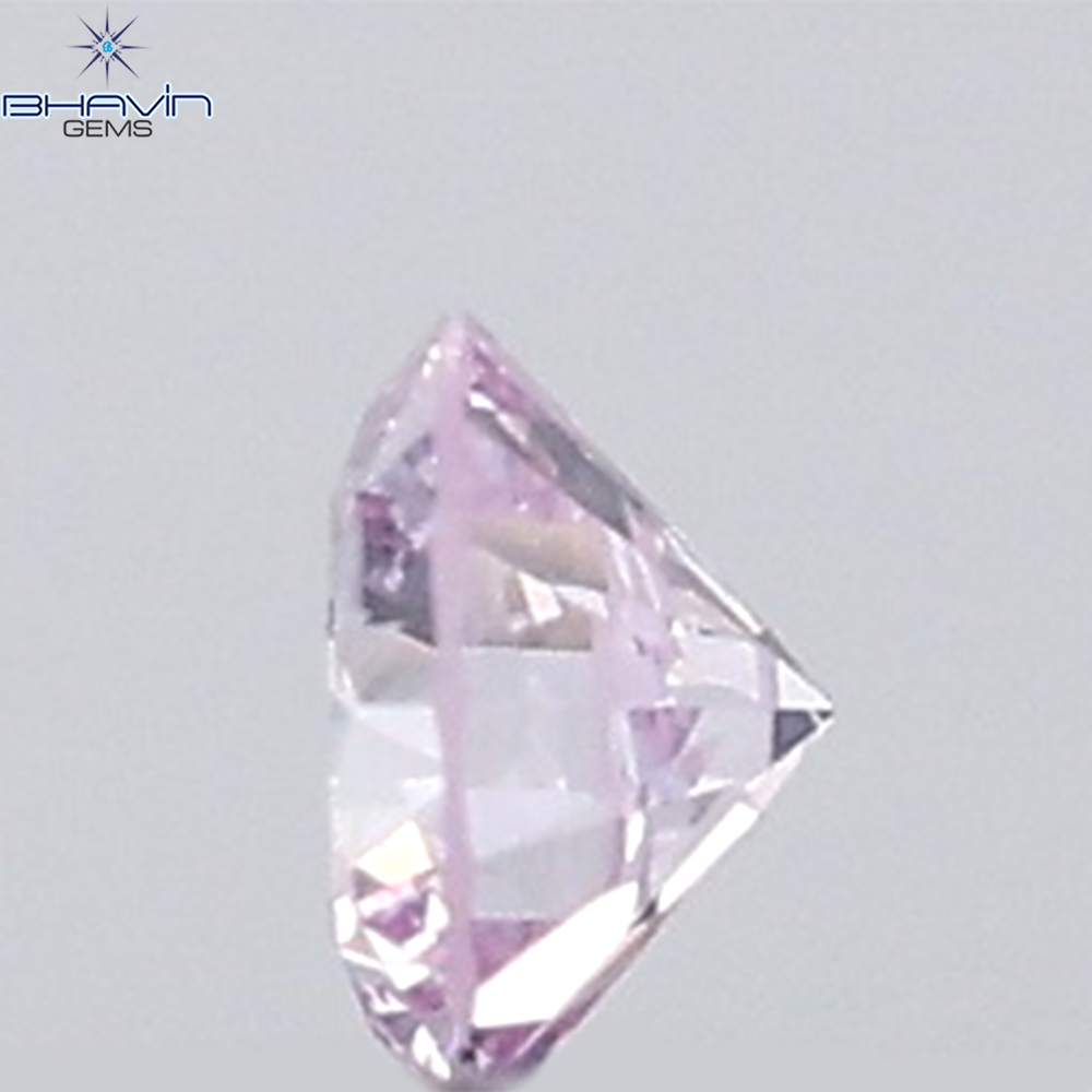 0.03 CT Round Natural Diamond Pink (Argyle) Color VS-SI Clarity