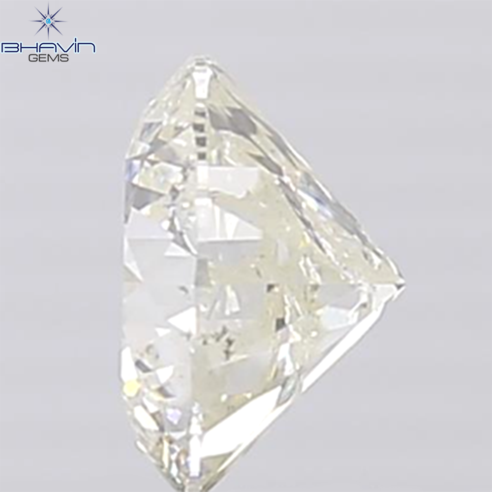 1.12 CT Round Shape Natural Diamond White Color I1 Clarity (6.63 MM)