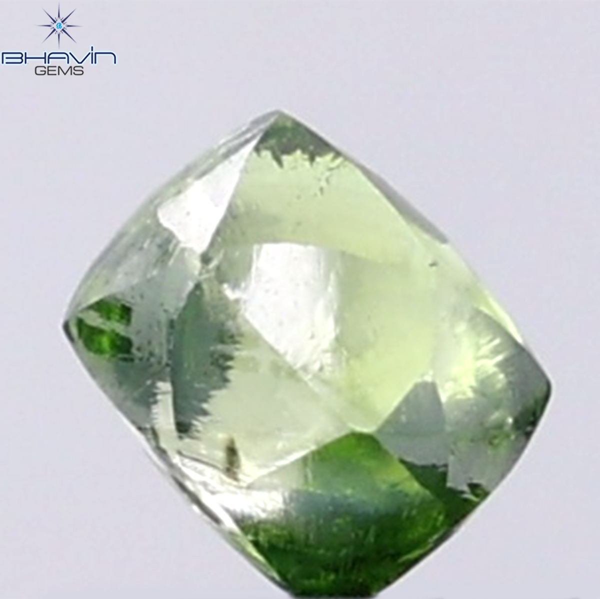 0.49 CT ラフシェイプ ナチュラル ダイヤモンド ピンク色 I3 クラリティ (4.90 MM)