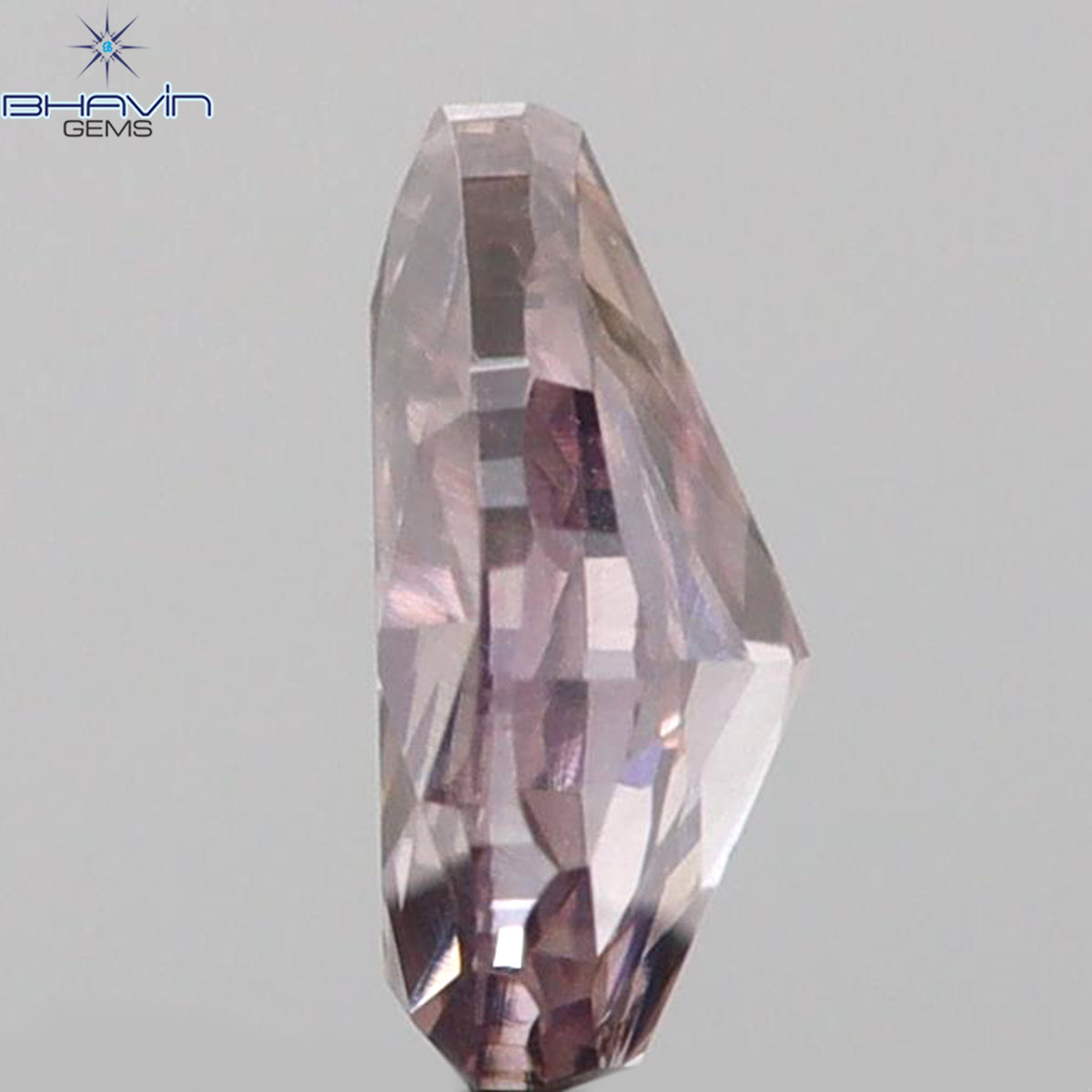 0.15 CT Pear Shape Natural Diamond Pink Color VS1 Clarity (4.19 MM)