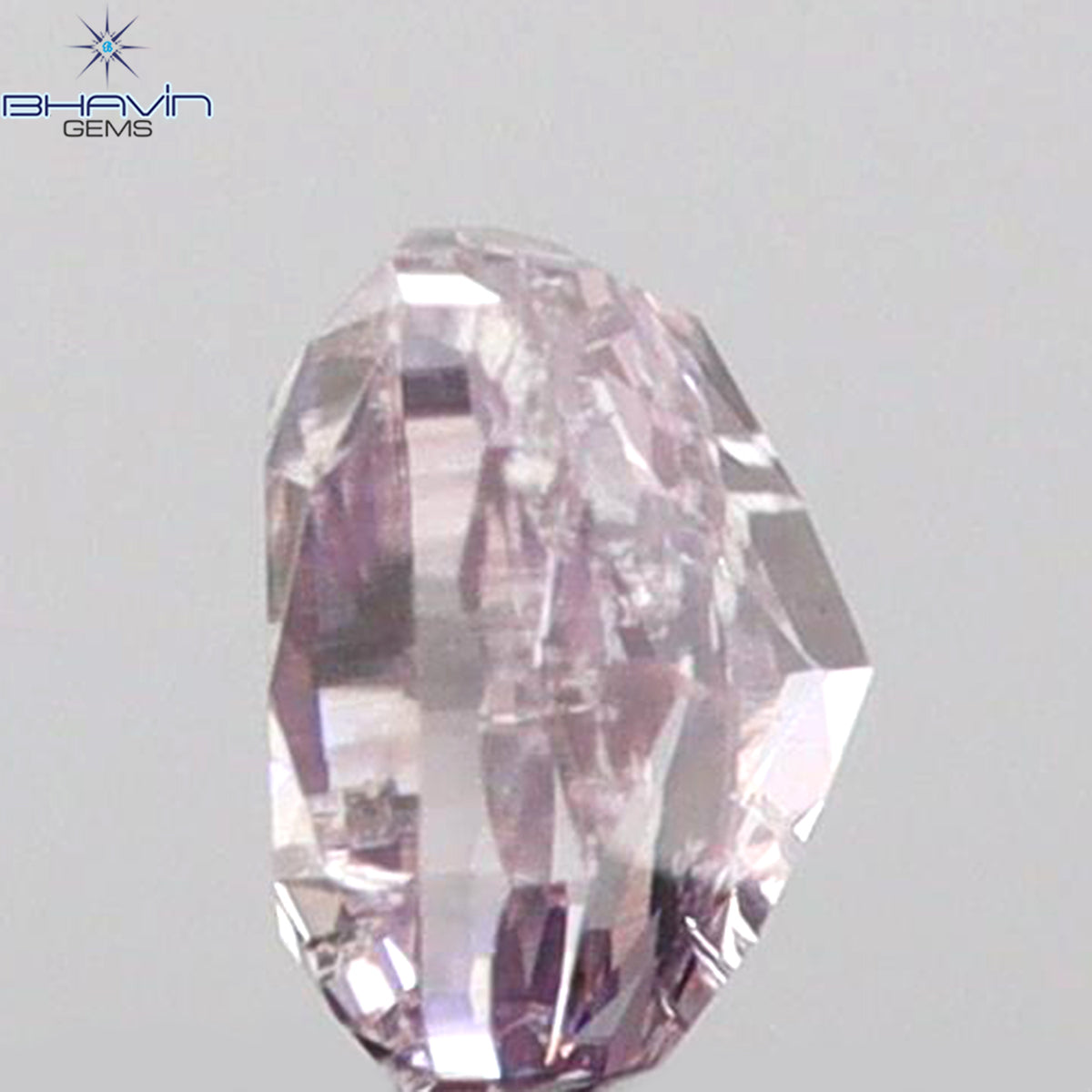 0.14 CT Natural Cushion Diamond Pink Color Clarity I2 (2.95 MM)