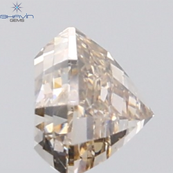 1.18 CT Shield Natural Brown Diamond SI1 Clarity (7.46 MM)