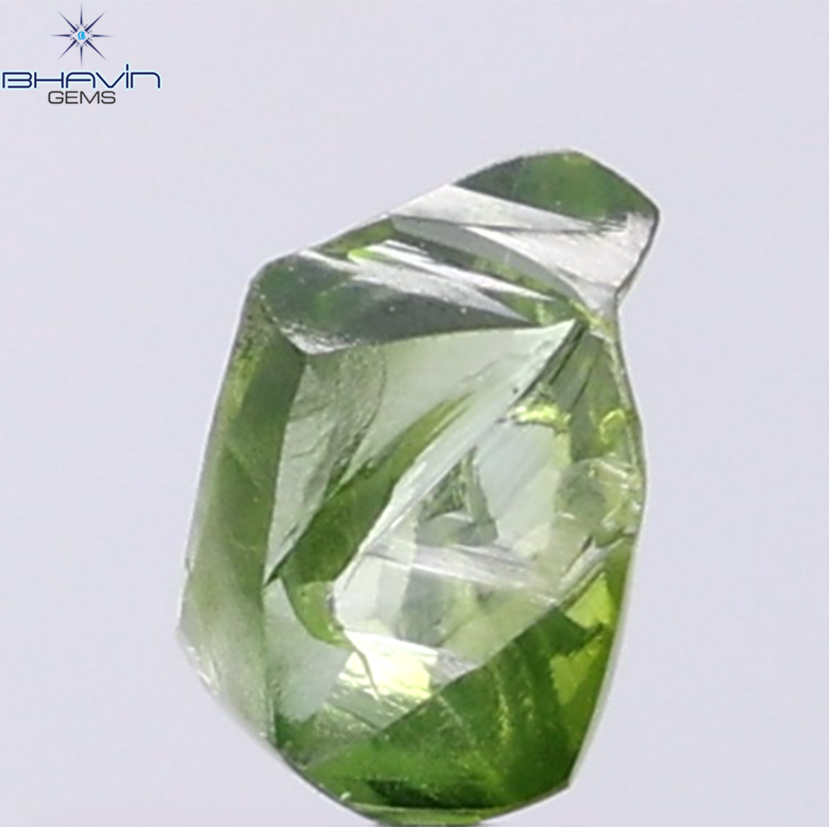 0.49 CT ラフシェイプ ナチュラル ダイヤモンド ピンク色 I3 クラリティ (4.90 MM)