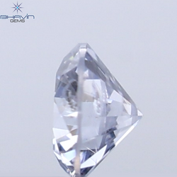 0.18 CT ラウンド ローズ カット シェイプ 天然ダイヤモンド ピンク色 I2 クラリティ (3.86 MM)