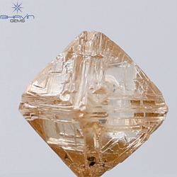 0.90 CT ラフ シェイプ ナチュラル ダイヤモンド ホワイト カラー VS1 クラリティ (5.95 MM)