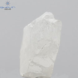 1.84 CT Rough Shape Natural Diamond White Color I1 Clarity (8.08 MM)