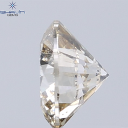 0.40 CT Natural Round Diamond Brown Color Clarity I1 (4.73 MM)