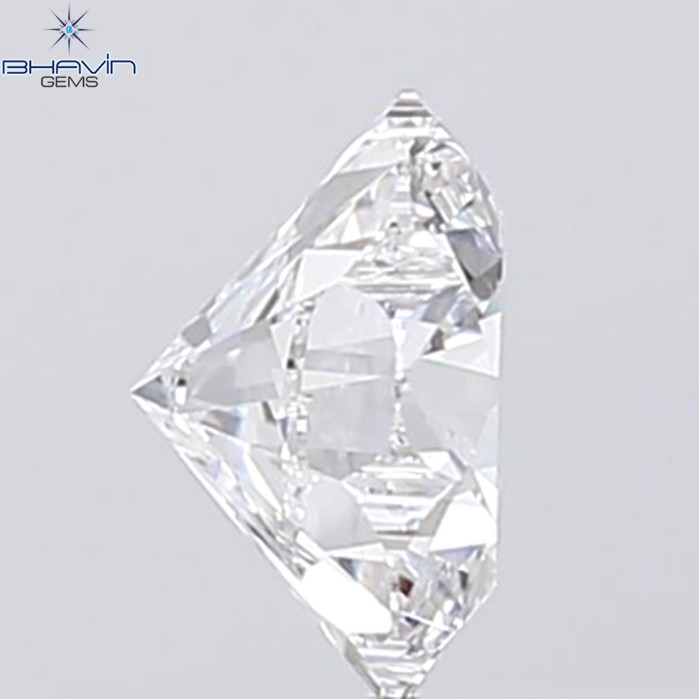 0.18 CT ラウンド ローズ カット シェイプ 天然ダイヤモンド ピンク色 I2 クラリティ (3.86 MM)