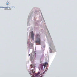 0.11 CT Pear Shape Natural Diamond Pink Color VS2 Clarity (3.90 MM)