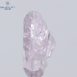 0.25 CT Radiant Diamond Natural Pink Color I3 Clarity (4.35 MM)