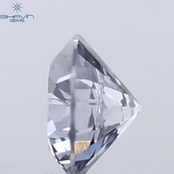 0.18 CT ラウンド ローズ カット シェイプ 天然ダイヤモンド ピンク色 I2 クラリティ (3.86 MM)