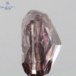 0.11 CT Cushion Shape Natural Diamond Pink Color I2 Clarity (2.85 MM)