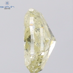 1.77 CT Oval Diamond Natural Yellow Color I1 Clarity (8.48 MM)