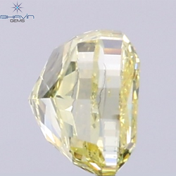 GIA認定 1.27 CT クッションダイヤモンド イエローカラー 天然ダイヤモンド VS1 クラリティ (5.97 MM)