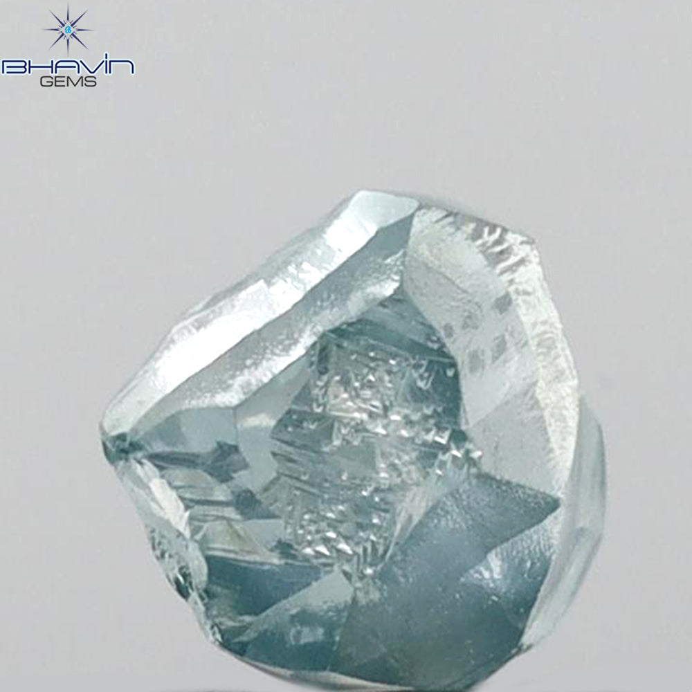 0.49 CT ラフシェイプ ナチュラル ダイヤモンド ピンク色 I3 クラリティ (4.90 MM)