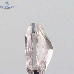 0.08 CT Radiant Shape Natural Diamond Pink Color SI1 Clarity (2.77 MM)