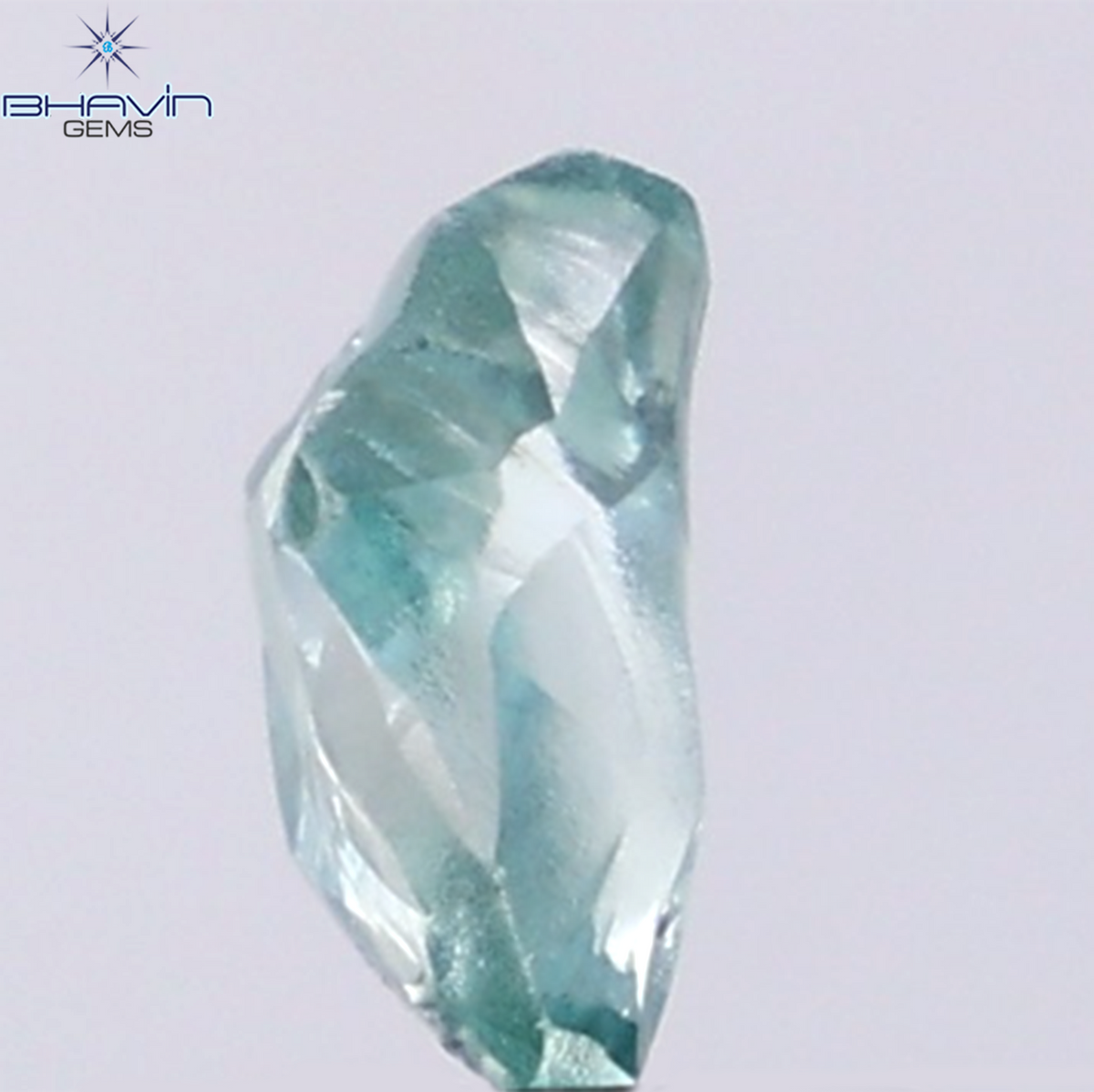 0.49 CT ラフシェイプ ナチュラル ダイヤモンド ピンク色 I3 クラリティ (4.90 MM)
