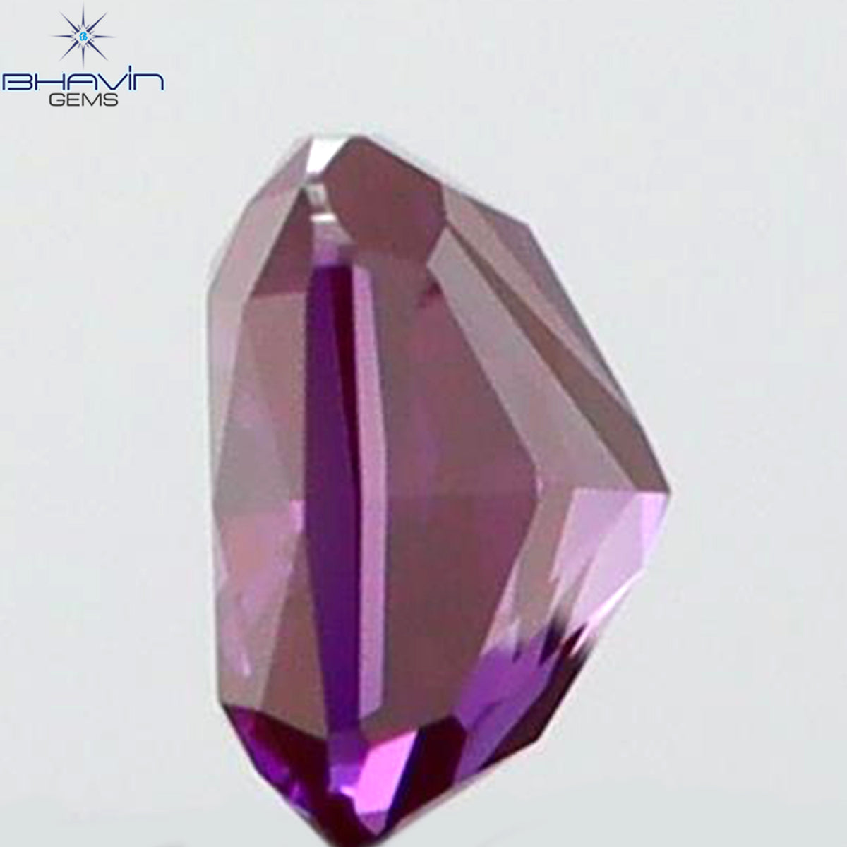 0.07 CT Natural Cushion Diamond Enhanced Pink Color Clarity VS1 (1.91 MM)