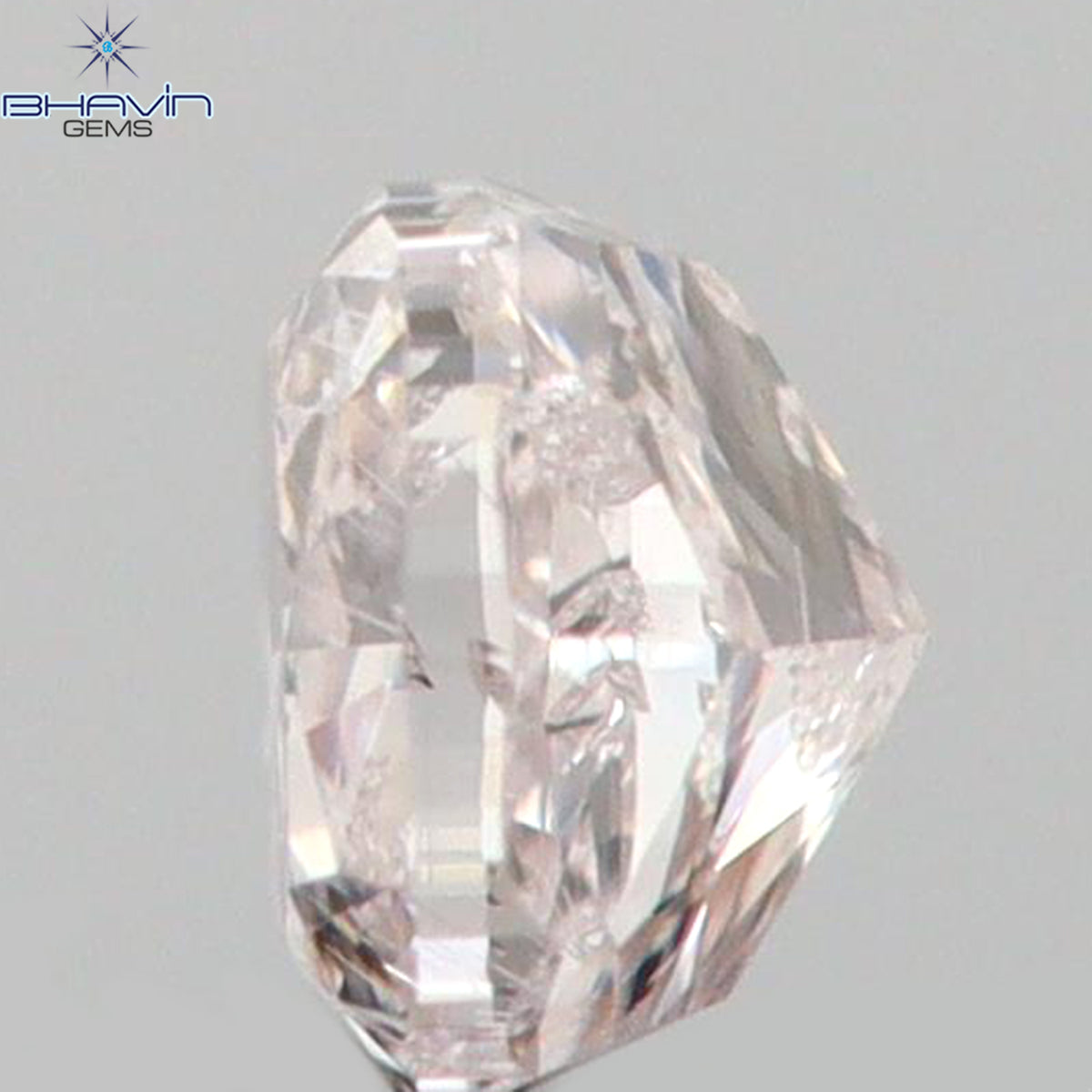 0.09 CT Natural Cushion Diamond Pink Color Clarity SI1 (2.44 MM)