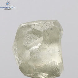 1.79 CT Rough Shape Natural Loose Diamond Yellow (M) Color SI2 Clarity (6.31 MM)