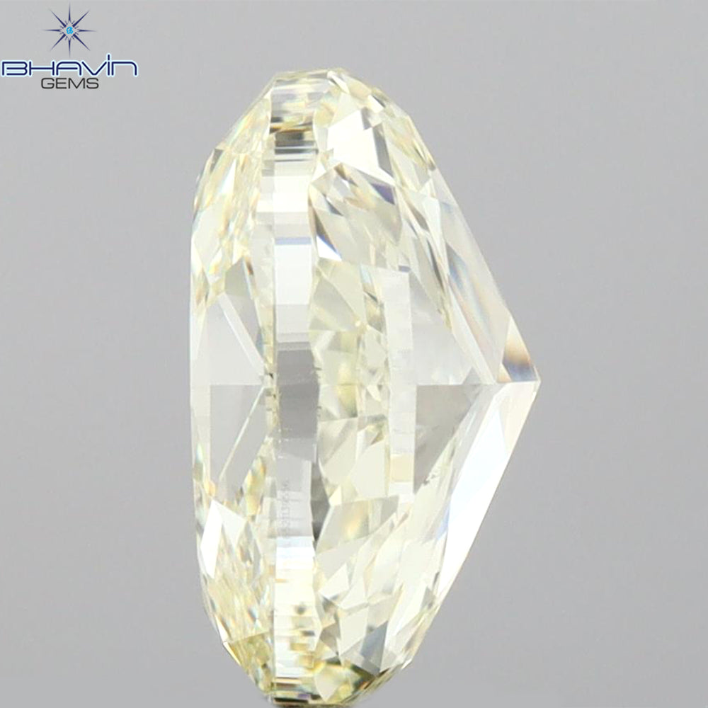 GIA Certified 2.01 CT Oval Shape Natural Diamond W to X Color (8.64 MM)